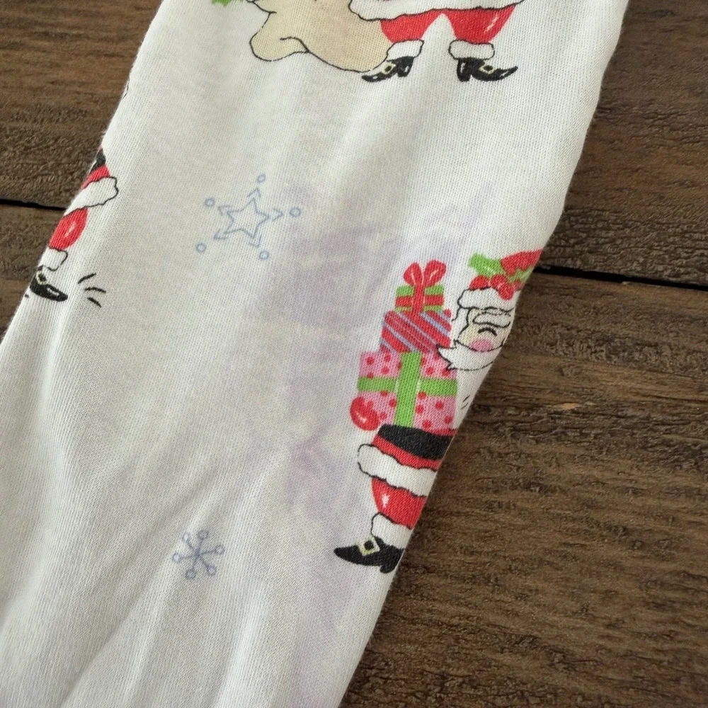 The Beaufort Bonnet Company Kids‎ 3T Santa Christmas Pajamas PJs One Piece